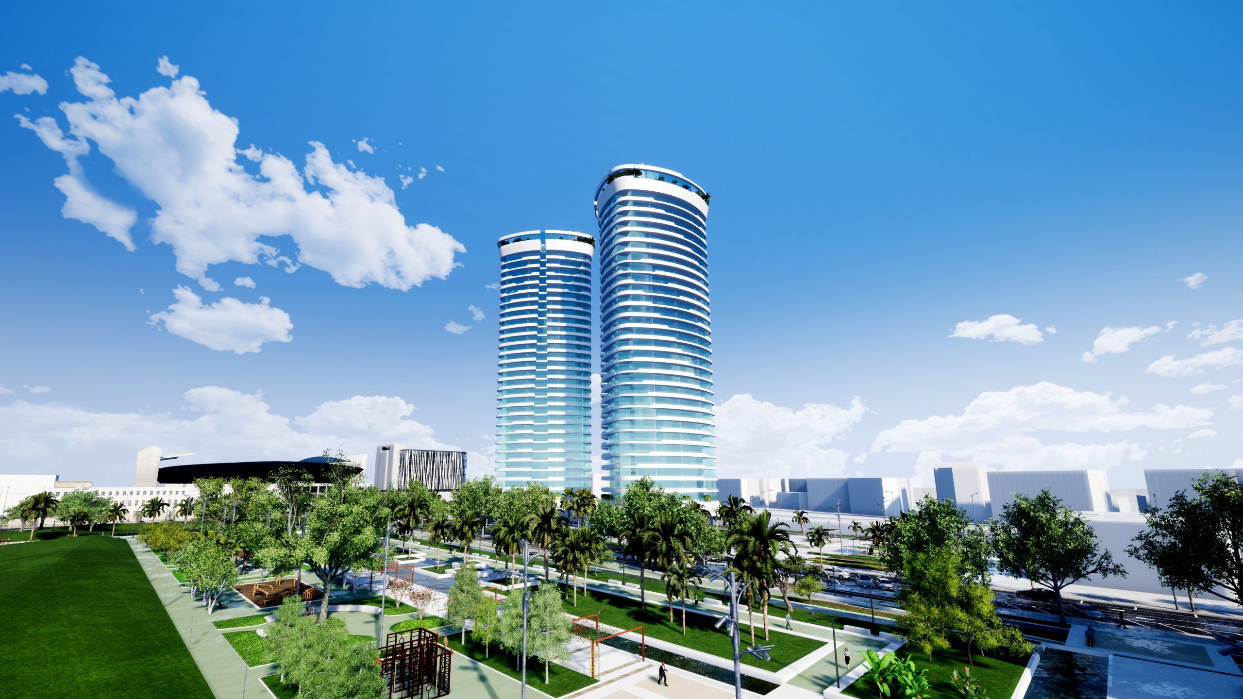Anteproyecto de 450 viviendas en Torres Martiricos Malaga, proyecto de Dorronsoro Arquitectos