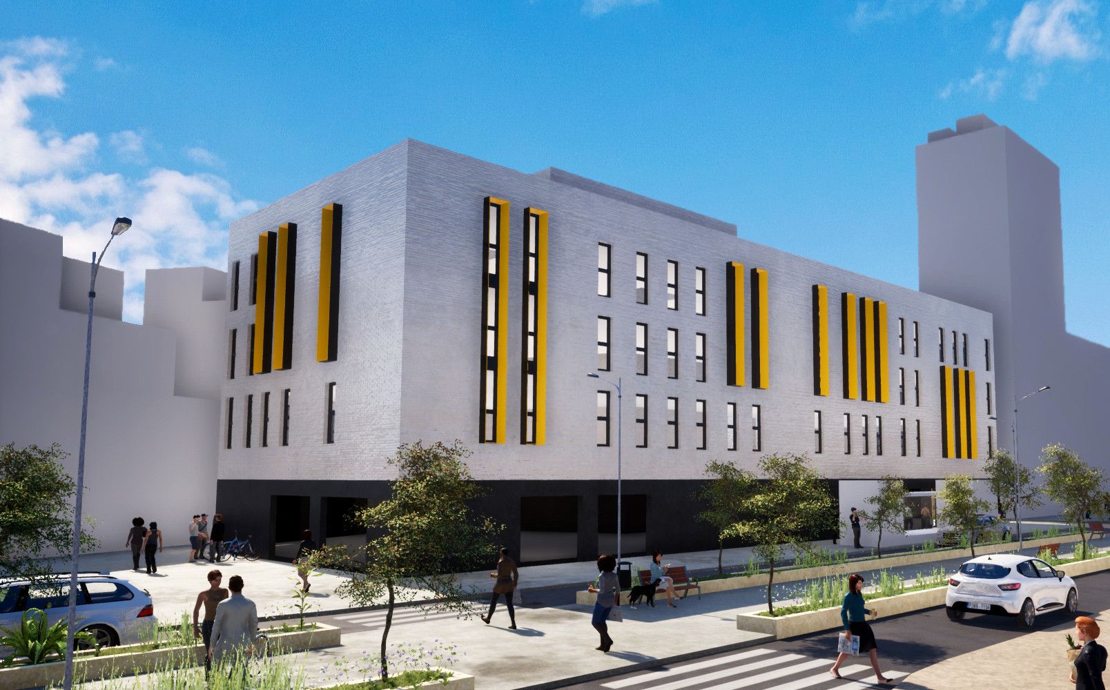 Viviendas Protegidas Almeria - Dorronsoro Arquitectos 1 Anteproyecto de 450 viviendas en Torres Martiricos Malaga, proyecto de Dorronsoro Arquitectos