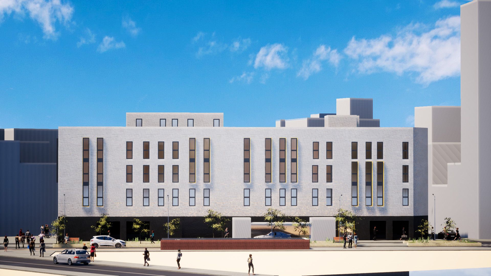 Viviendas Protegidas Almeria - Dorronsoro Arquitectos 7 Anteproyecto de 450 viviendas en Torres Martiricos Malaga, proyecto de Dorronsoro Arquitectos