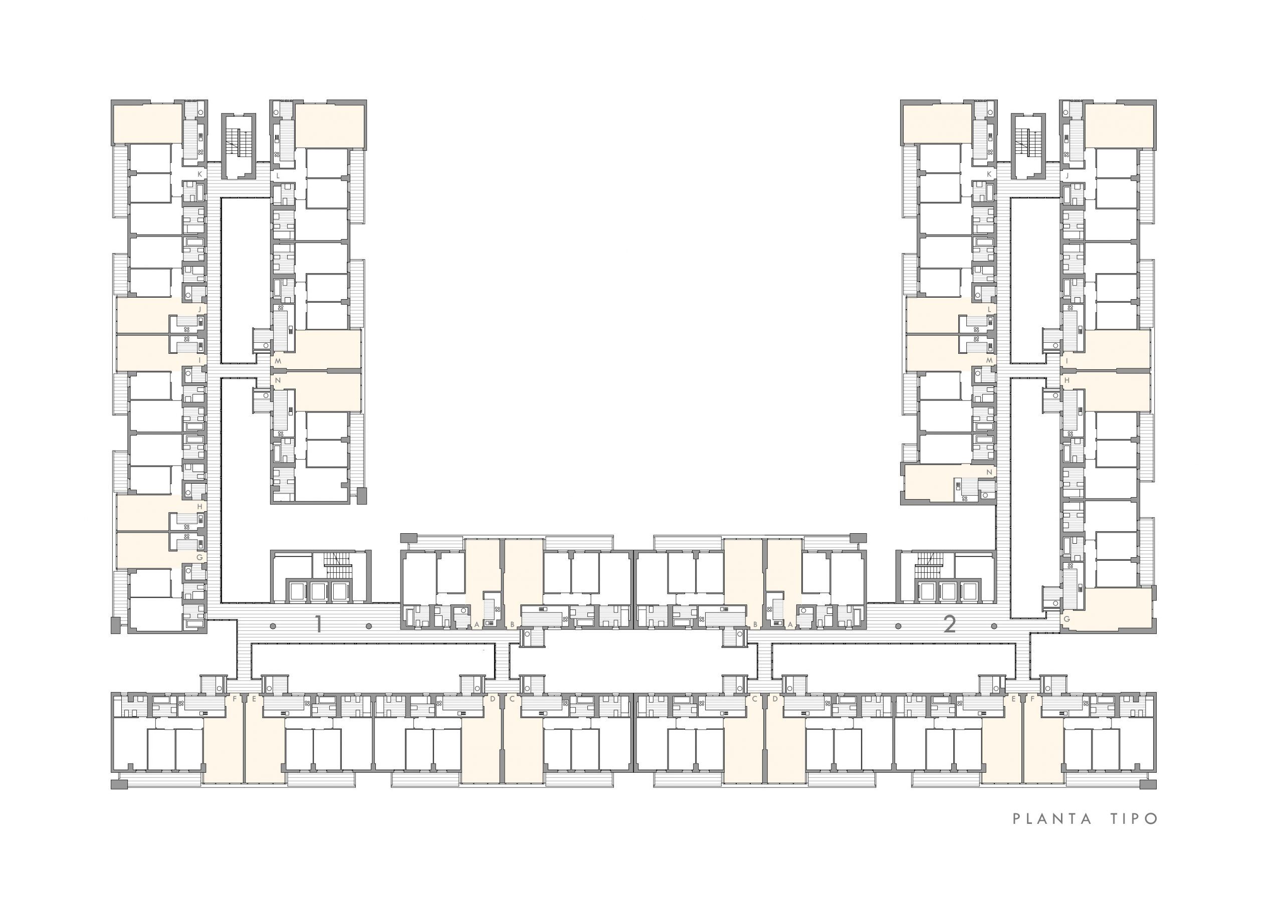 Edificio Parque Martiricos - Dorronsoro Arquitectos Edificio de viviendas protegidas Parque Martiricos en Malaga
