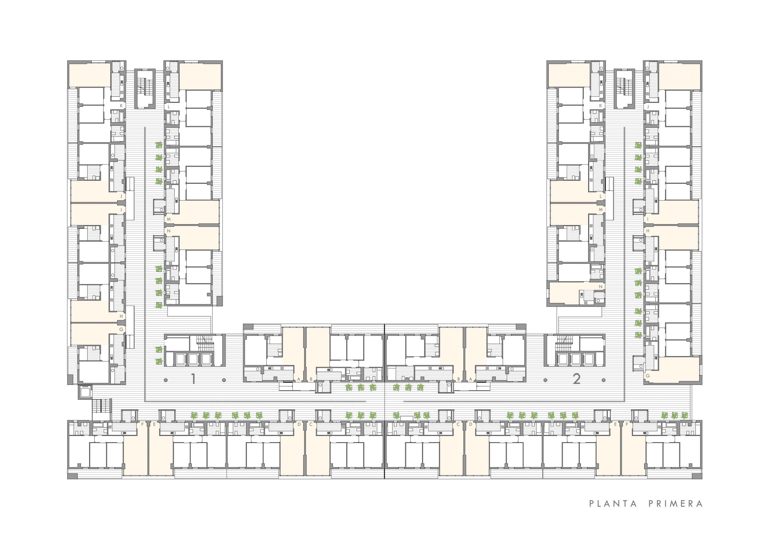 Edificio Parque Martiricos - Dorronsoro Arquitectos Edificio de viviendas protegidas Parque Martiricos en Malaga