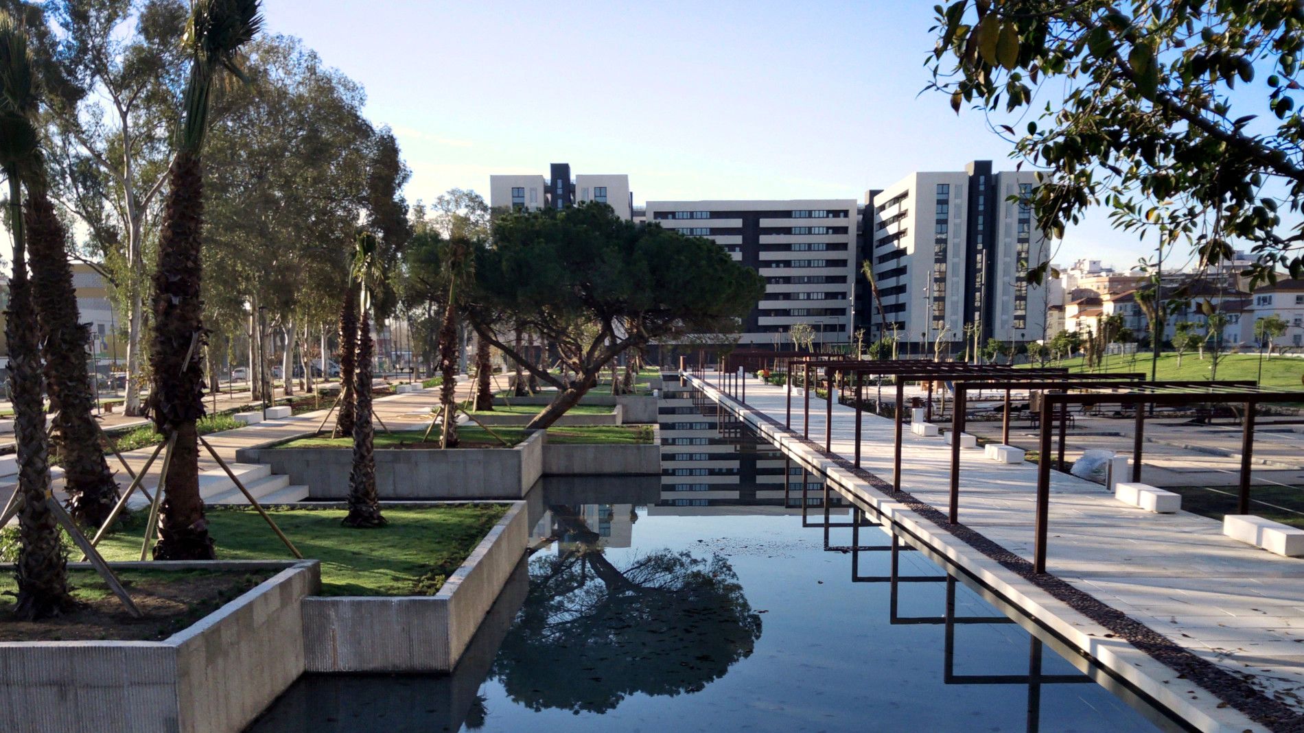 Parque Martiricos - Dorronsoro Arquitectos Parque Martiricos en Malaga, proyecto de Dorronsoro Arquitectos